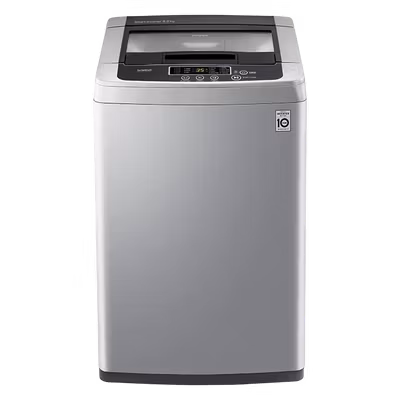 LG 8.00 Kg T8585NDHV Top Loading Washing Machine Silver