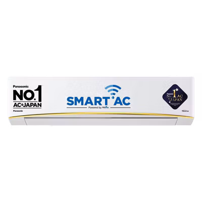 Panasonic 1.0 Ton CS-KU12YKYW 12000BTU Dual Cool Smart Inverter Air Conditioner (ID)
