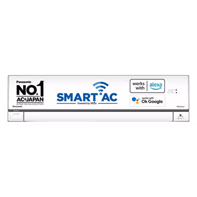 Panasonic 1.0 Ton CS-HU12YKYW 12000BTU Wall Super Premium Inverter Air Conditioner (ID)