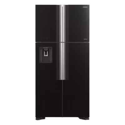 Hitachi 540 Ltr R-W760PUK7-GBK Four Door Refrigerator