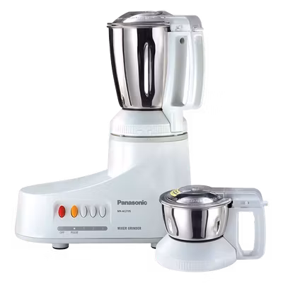 Panasonic MX-AC210S 2 Jars White Super Mixer Grinder