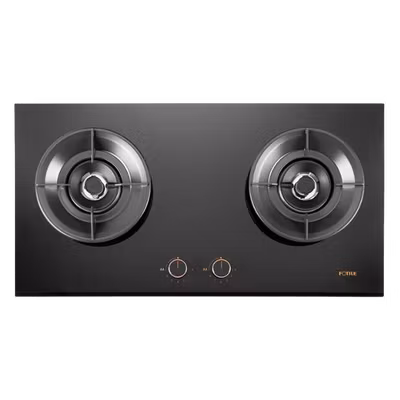 Fotile GEG86219 2 Burner LPG Tempered Glass Gas Hob