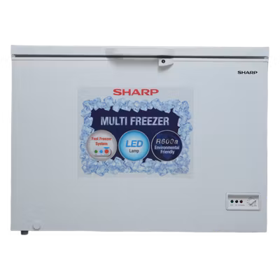 Sharp 282 Ltr (Net) 310 Ltr (Gross) SJC318-WH Chest Freezer
