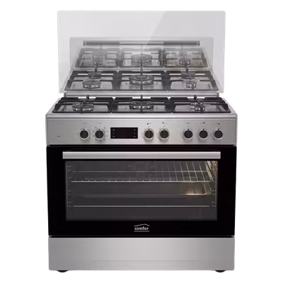 Simfer 9060EO 90x60 5 Burner Gas Hob With Electric Oven