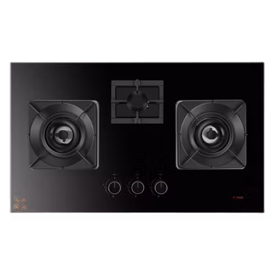 Fotile GHG88329-i 3 Burner Tempered Glass Gas Hob