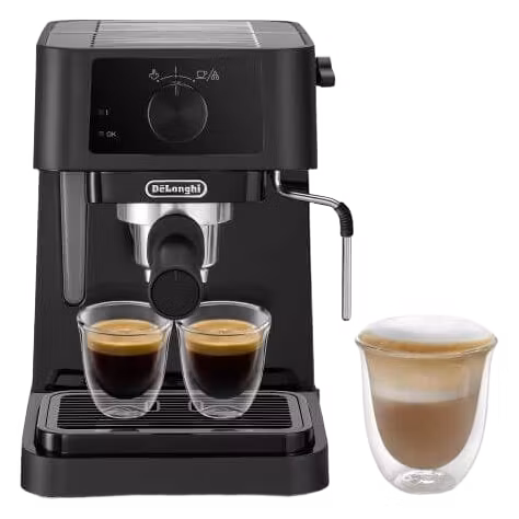 De'Longhi 1.80 Ltr Stilosa EC230.BK Manual Espresso Coffee Maker