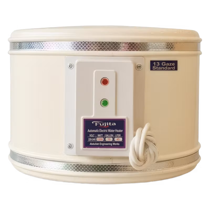 Fujita 10 Gallon/45 Ltr Floor Geyser + Accessories