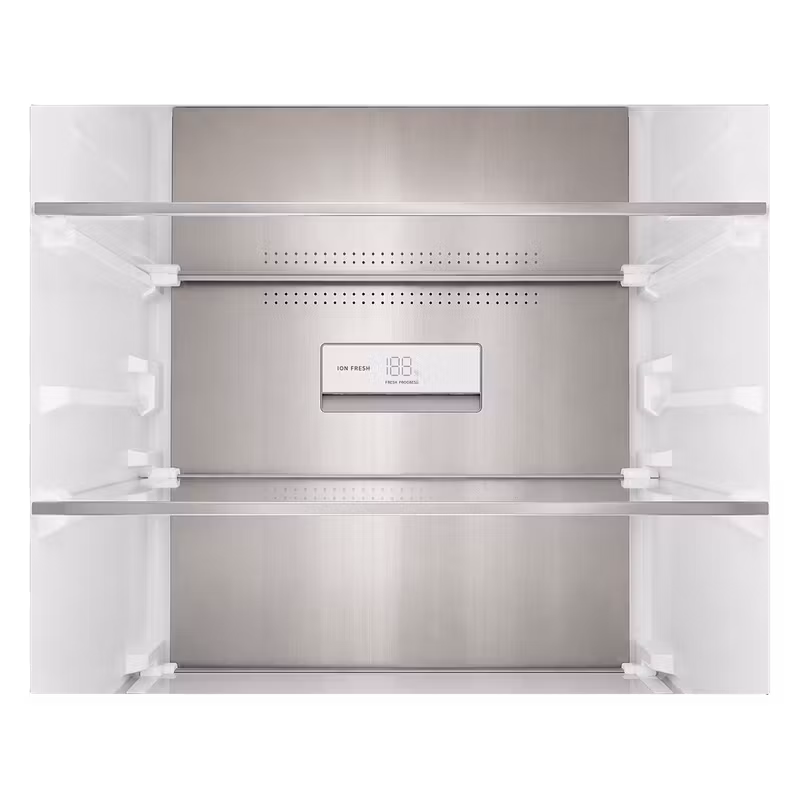 Fujita 345 Ltr BCD-345BG Glass Door Refrigerator Black