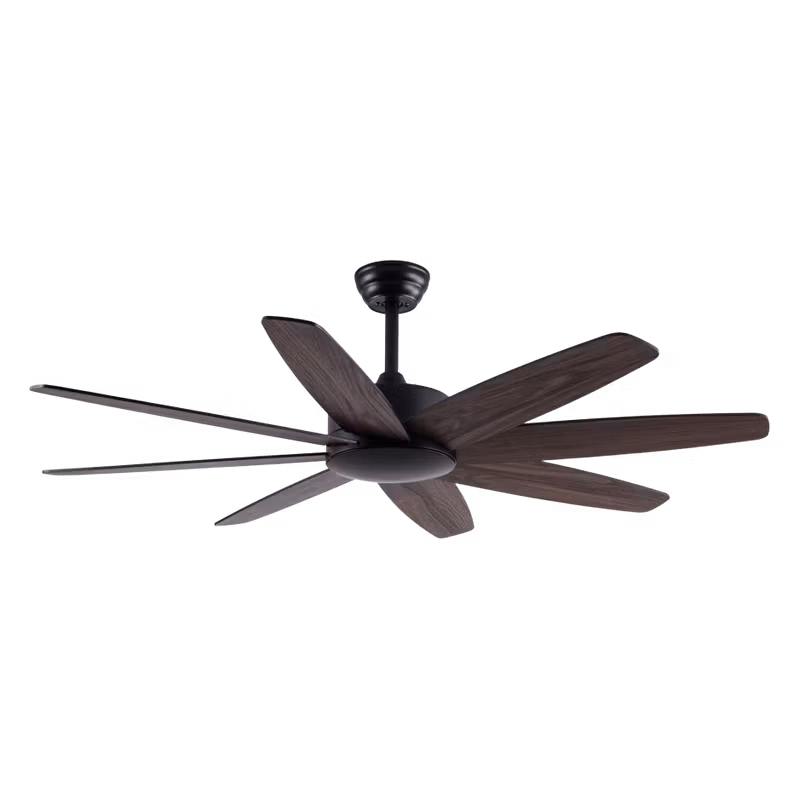 Tulip 60 Inch Rose Wind Ceiling Fan With Remote Control