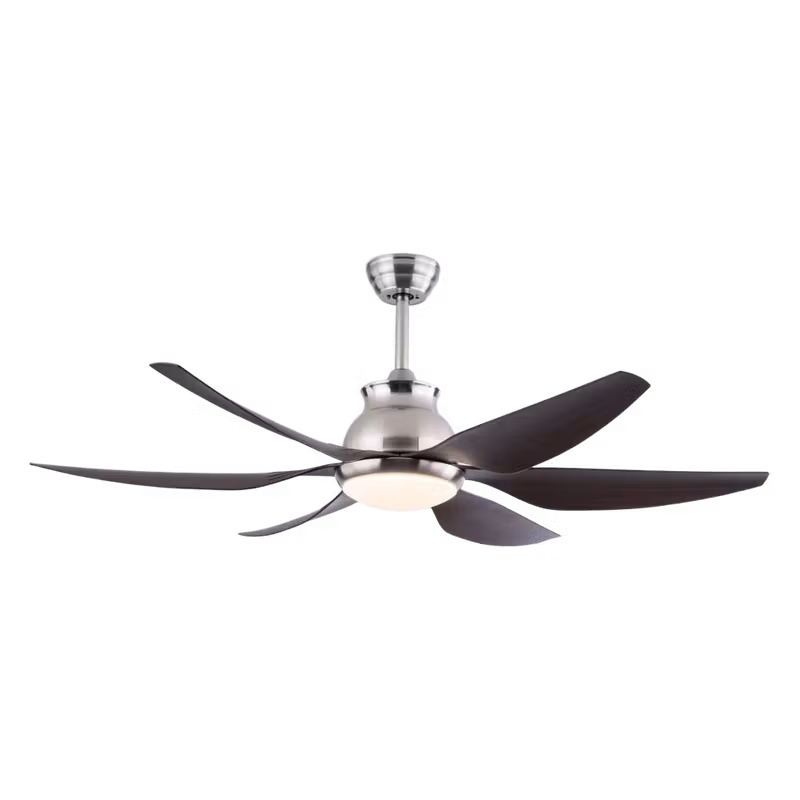 Tulip 54 Inch Riviera Curve Ceiling Fan With Remote Control